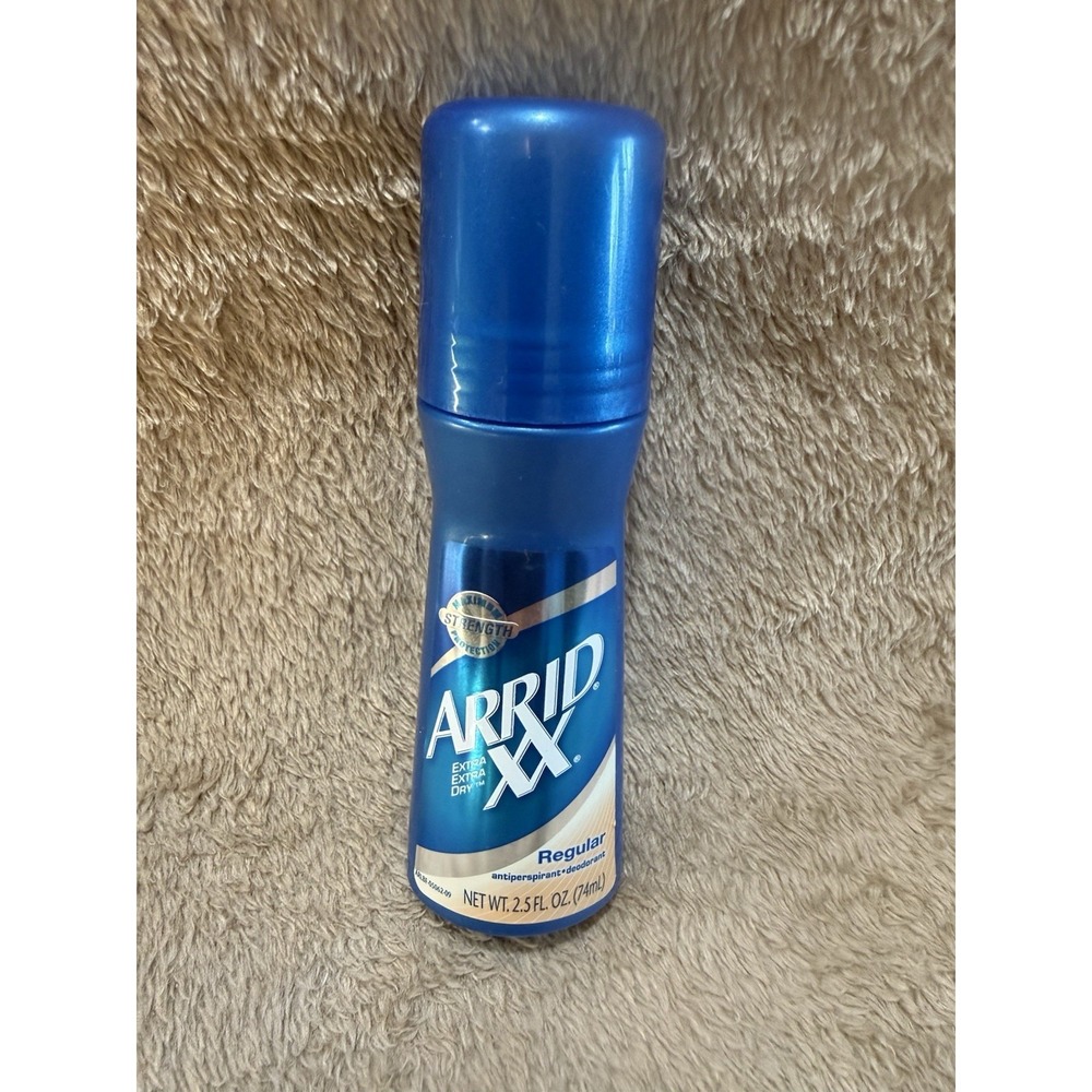 ARRID Extra Extra Dry Regular Roll On Deodorant Antiperspirant 2.5oz HTF-NOS